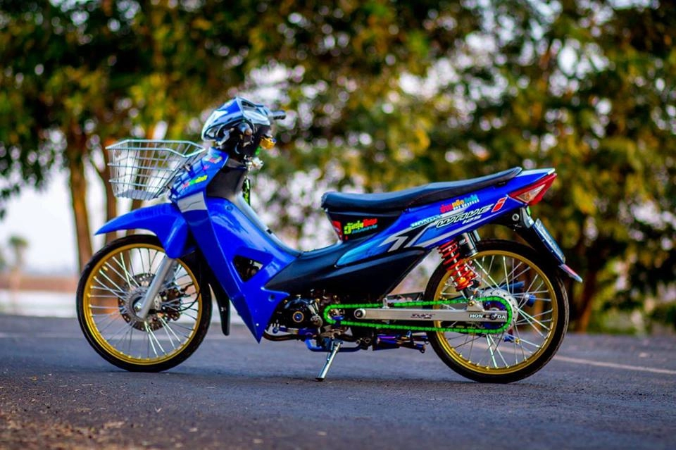 Honda wave độ cuốn hút mọi ánh nhìn bởi vẻ đẹp tinh tế của biker thailand