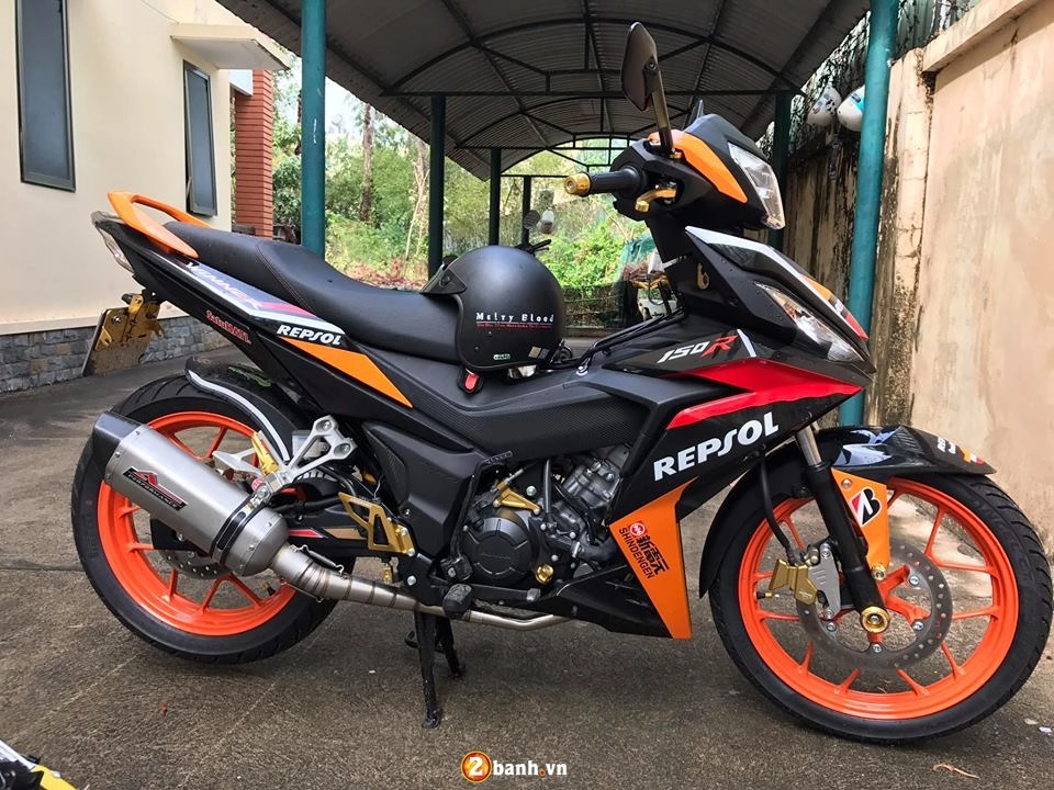 Honda winner 150 bản độ repsol đầy mạnh mẽ