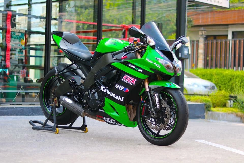 Huyền thoại kawasaki ninja zx-10r hồi sinh sau một bản độ