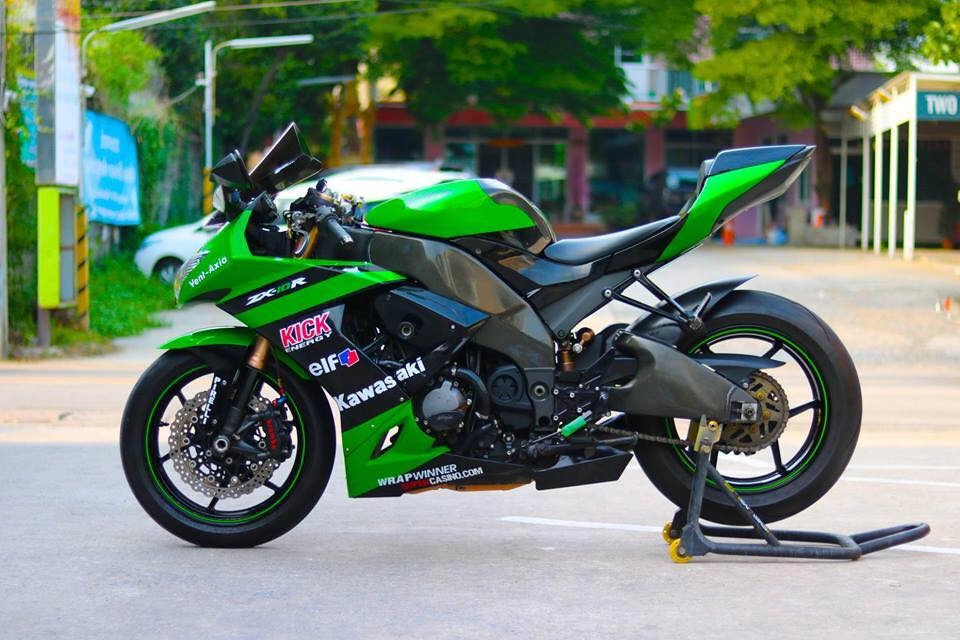 Huyền thoại kawasaki ninja zx-10r hồi sinh sau một bản độ