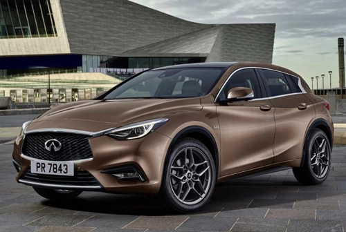 Infiniti q30 chính thức lộ mặt