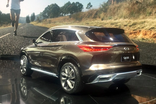 Infiniti qx50 bản concept lộng lẫy cho tương lai