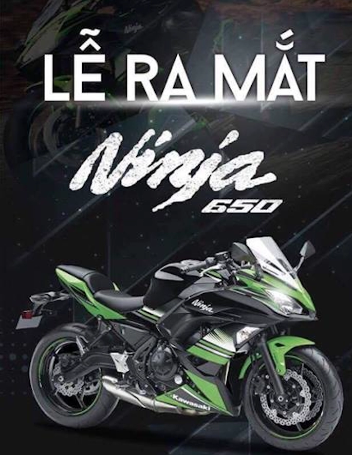 Kawasaki chuẩn bị công bố giá bán ninja 650 tại việt nam