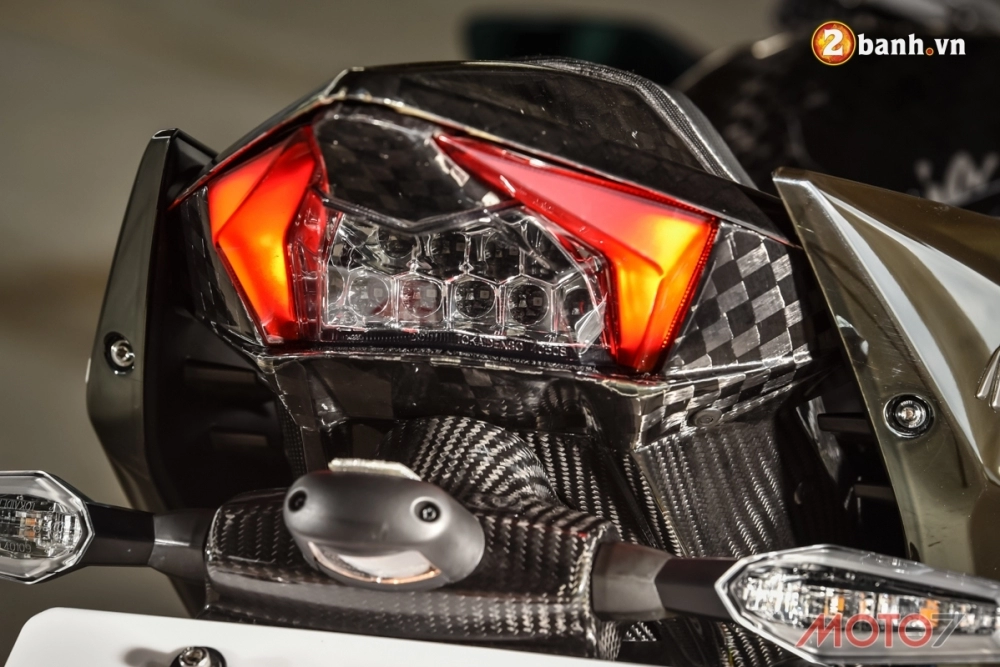 Kawasaki h2 siêu phẩm ninja full carbon fiber