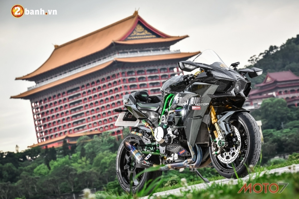 Kawasaki h2 siêu phẩm ninja full carbon fiber