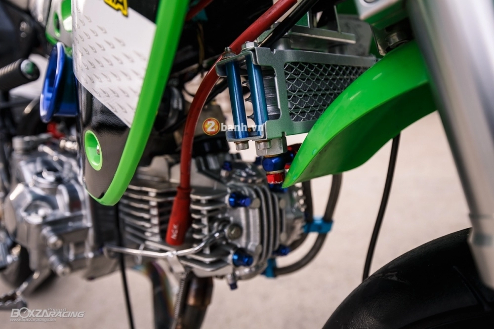 Kawasaki ksr siêu chất với bản nâng cấp toàn năng