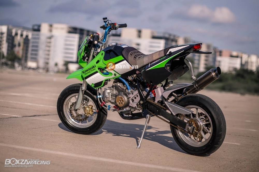 Kawasaki ksr siêu chất với bản nâng cấp toàn năng