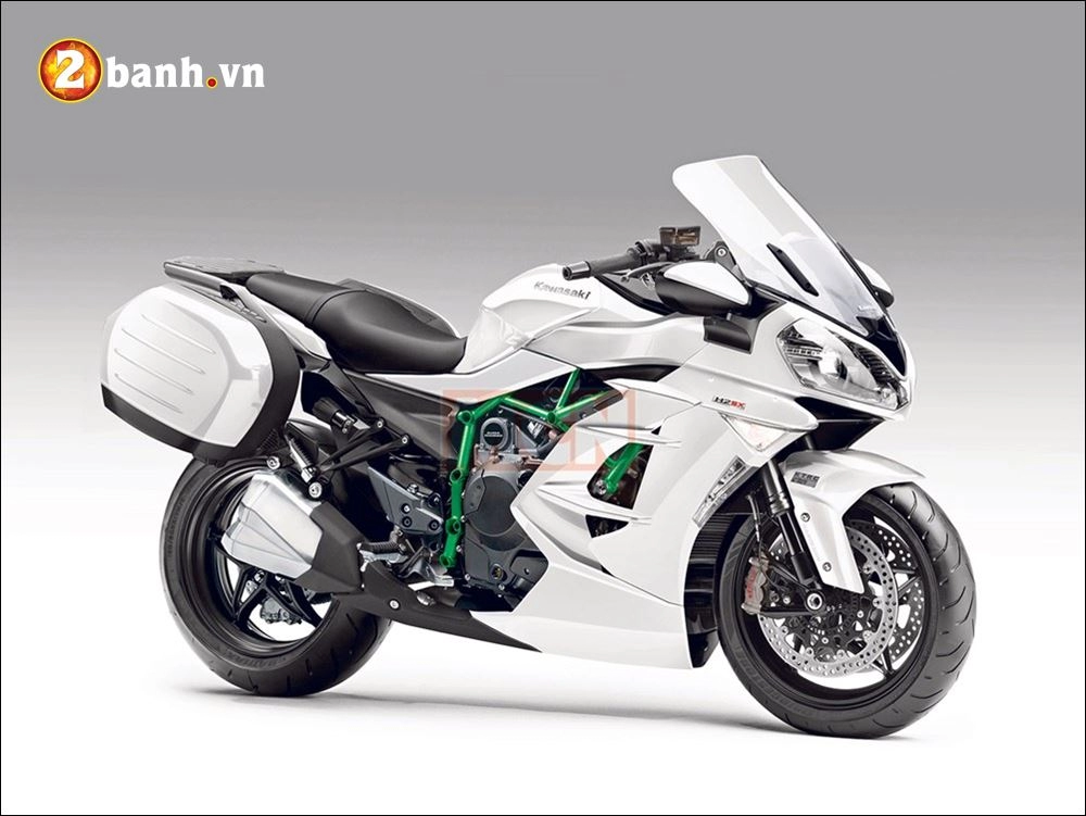 Kawasaki lộ diện ninja h2-powered super-tourer