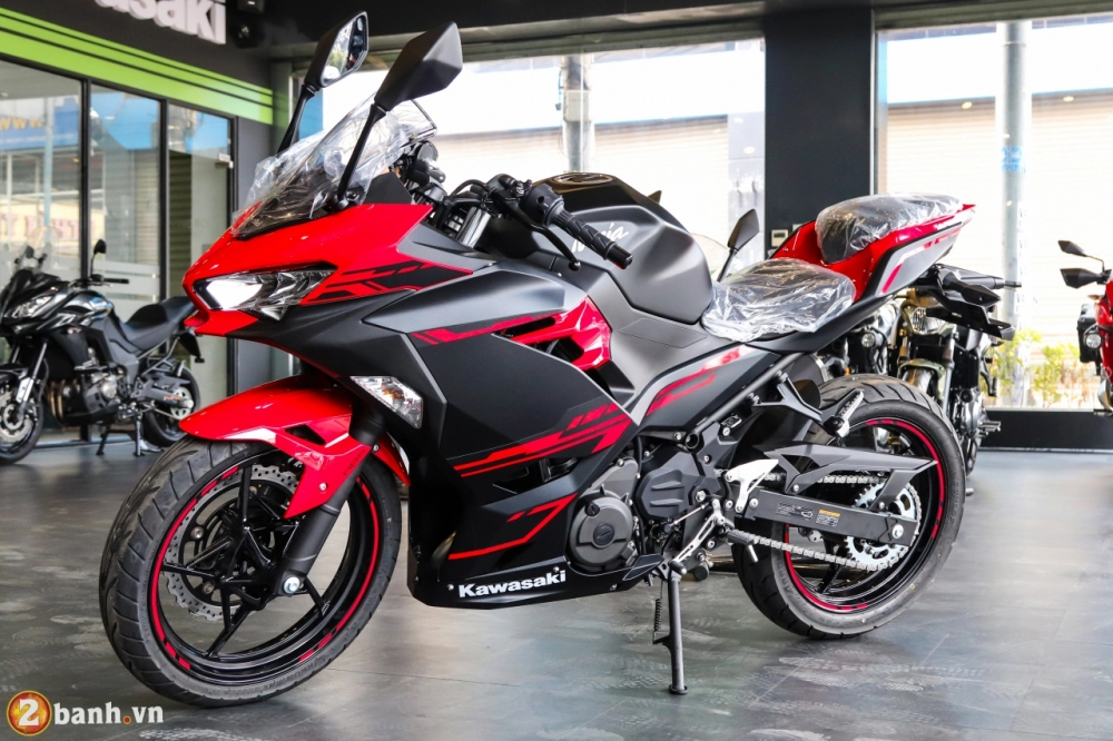 Kawasaki ninja 250 2018 thay thế ninja 300 có giá bán từ 133 triệu đồng