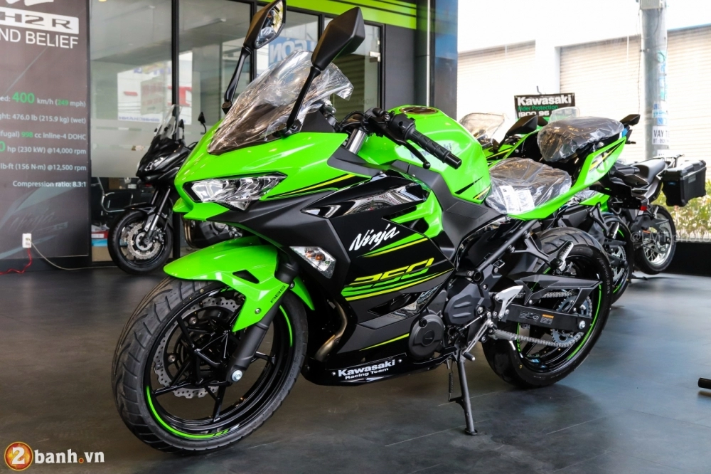 Kawasaki ninja 250 2018 thay thế ninja 300 có giá bán từ 133 triệu đồng