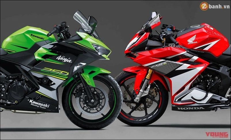 Kawasaki ninja 250 vs honda cbr250rr- cuộc chiến chưa có hồi kết