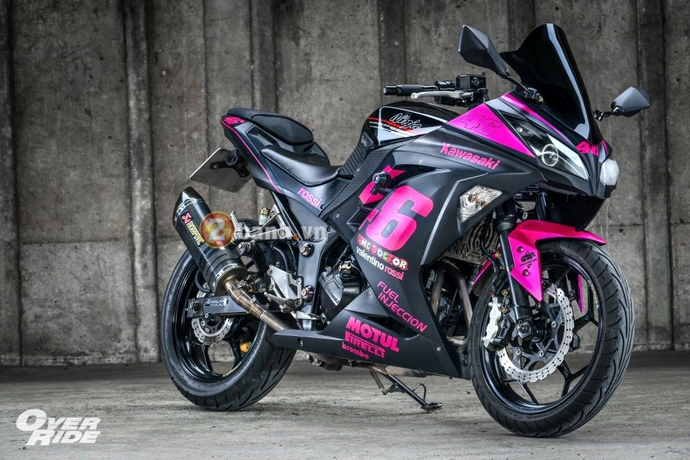 Kawasaki ninja 300 siêu quyến rũ với phiên bản black 