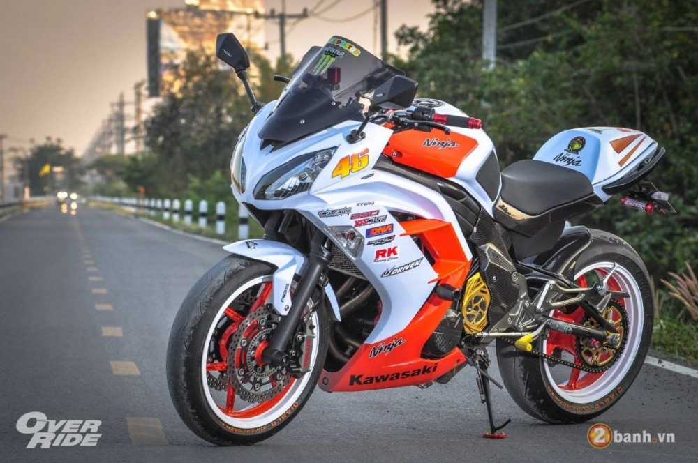 Kawasaki ninja 650 đẹp đẳng cấp với phong cách stylish cool