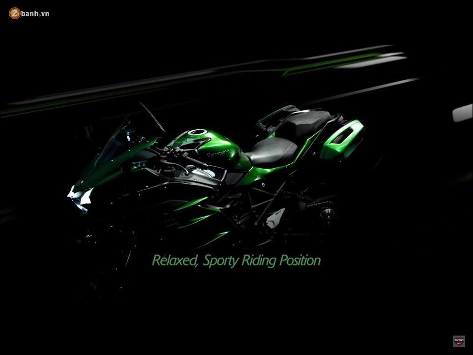 Kawasaki ninja h2 sx - siêu touring với hệ thống siêu nạp supercharge chính thức xuất hiện