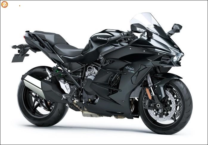 Kawasaki ninja h2 sx - siêu touring với hệ thống siêu nạp supercharge chính thức xuất hiện