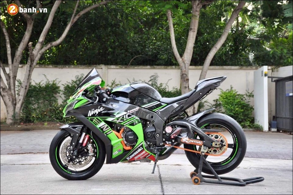 Kawasaki ninja zx-10r độ cái tên lừng lẫy trên đường đua