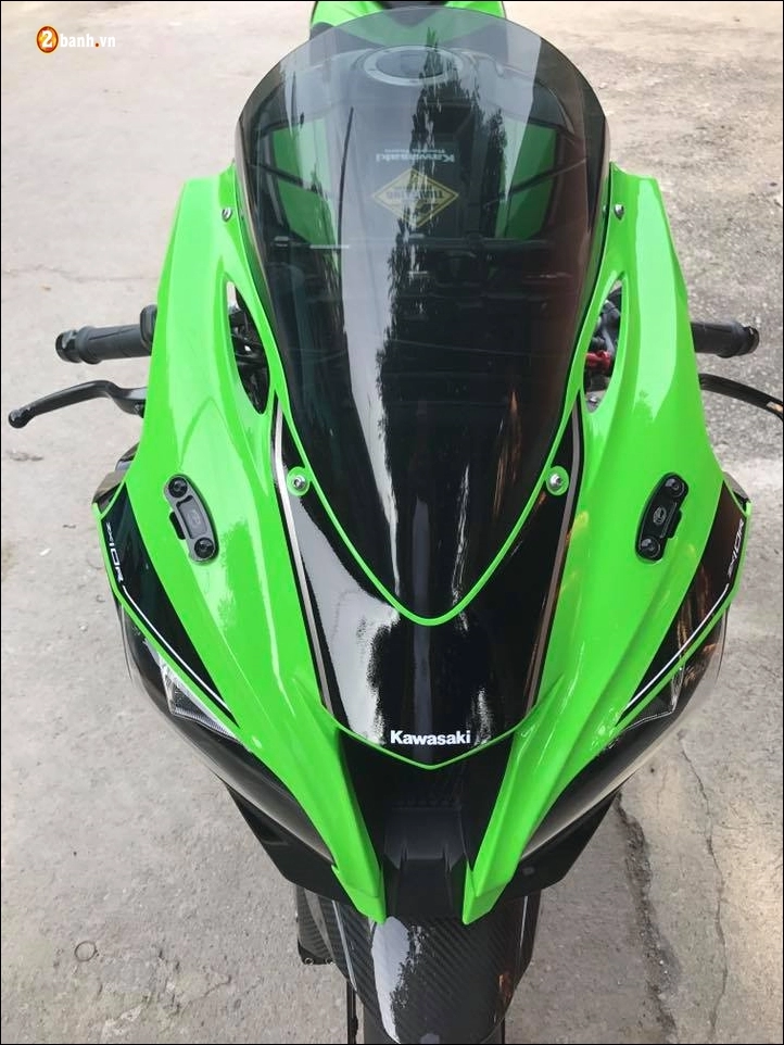 Kawasaki ninja zx-10r độ nâng cấp nhẹ cùng trang bị tối tân