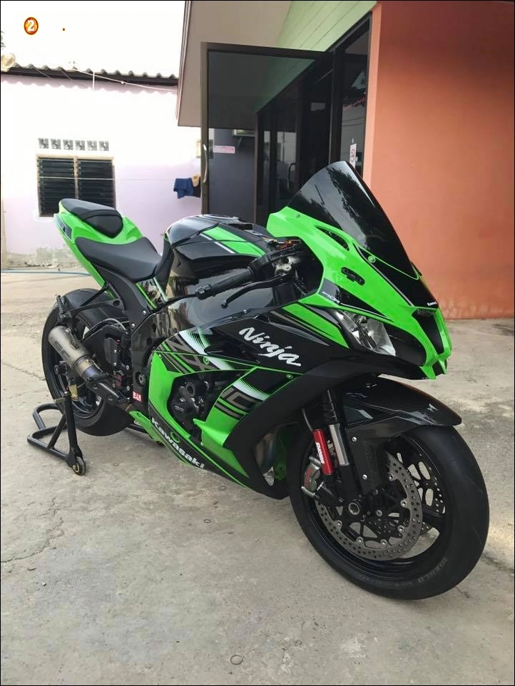 Kawasaki ninja zx-10r độ nâng cấp nhẹ cùng trang bị tối tân