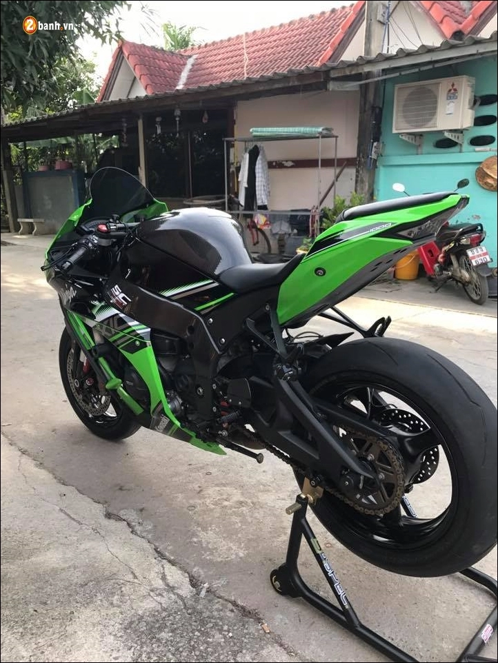 Kawasaki ninja zx-10r độ nâng cấp nhẹ cùng trang bị tối tân