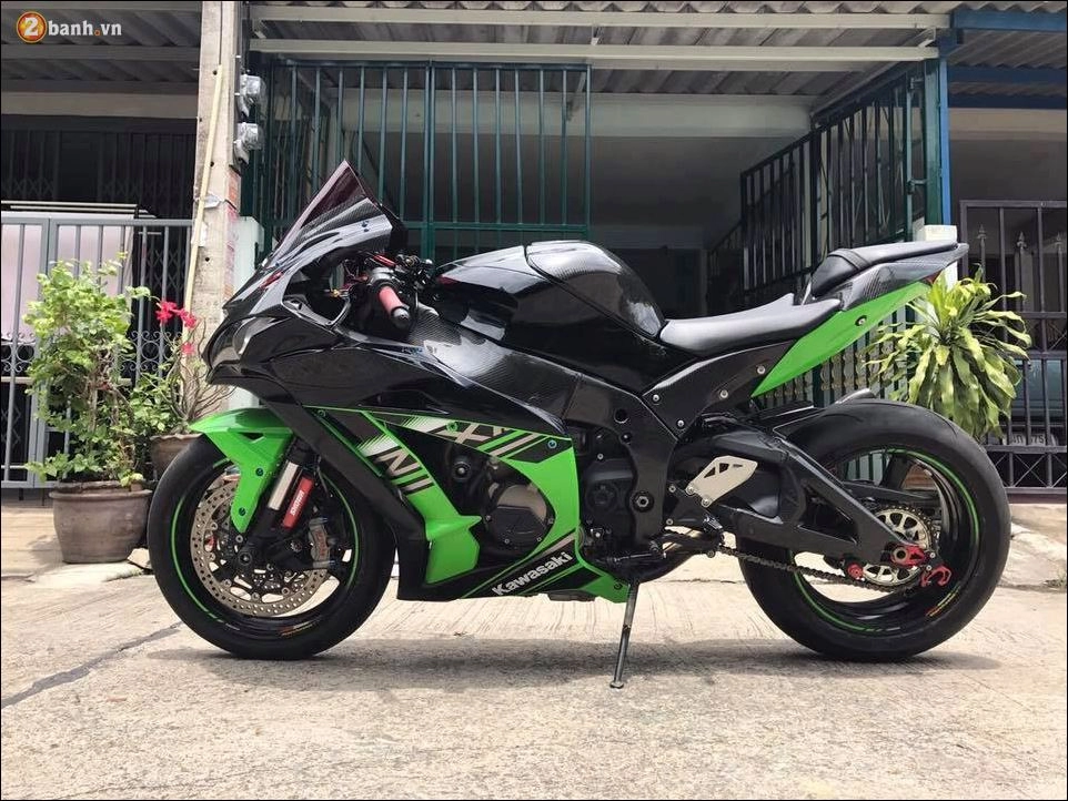 Kawasaki ninja zx-10r nâng cấp nhẹ nhàng đầy lôi cuốn