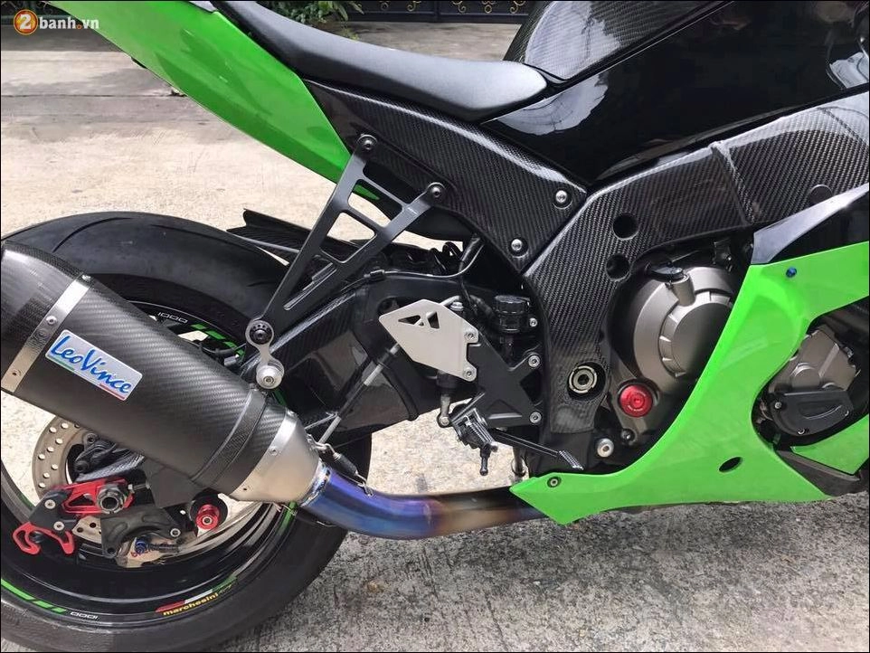 Kawasaki ninja zx-10r nâng cấp nhẹ nhàng đầy lôi cuốn