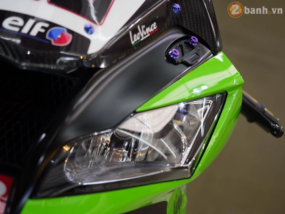 Kawasaki ninja zx-10r siêu chất trong bản độ đường đua wsbk