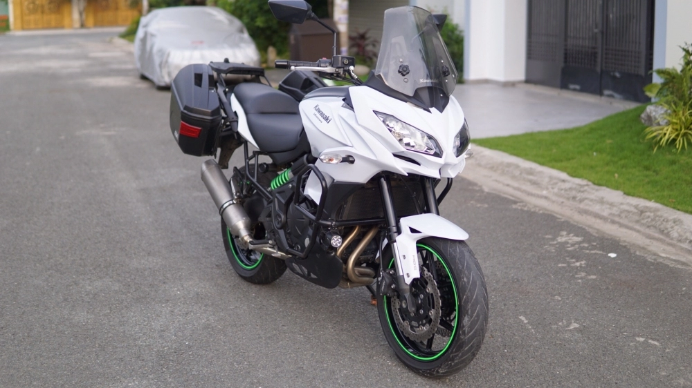 Kawasaki versys 650 full option touring cho anh em thích đi lại