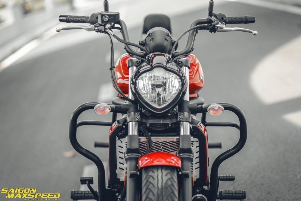 Kawasaki vulcan s tạo hình phong cách touring ấn tượng