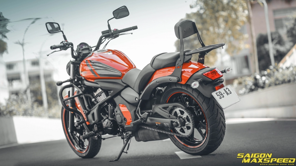 Kawasaki vulcan s tạo hình phong cách touring ấn tượng