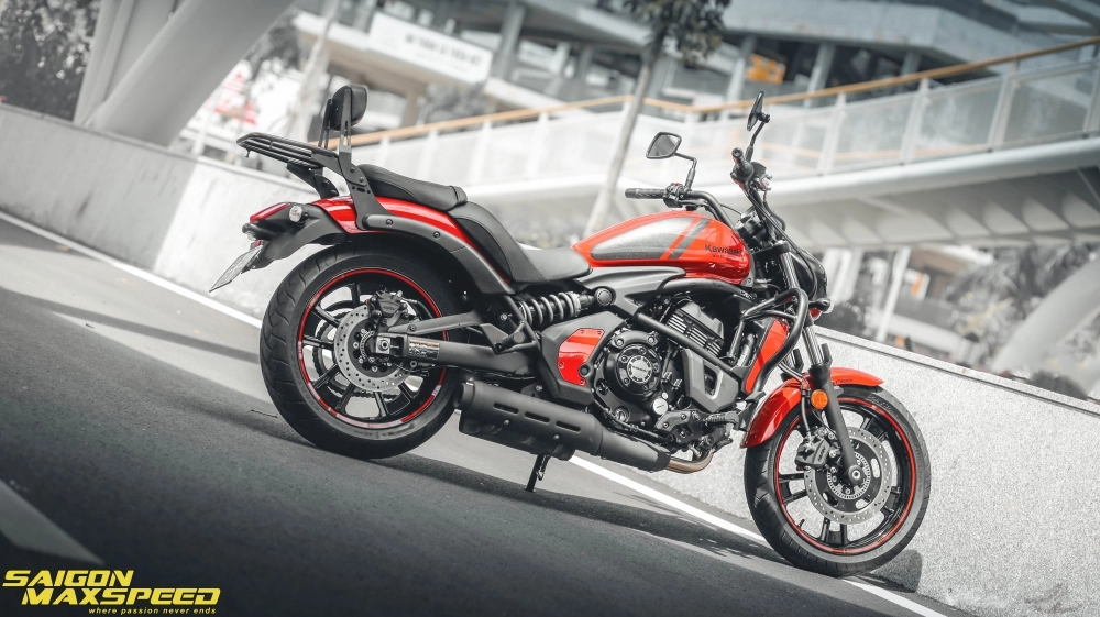 Kawasaki vulcan s tạo hình phong cách touring ấn tượng