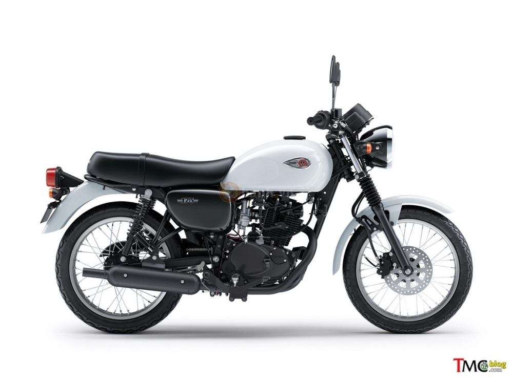 Kawasaki w175 chính thức được giới thiệu với giá 50 triệu đồng