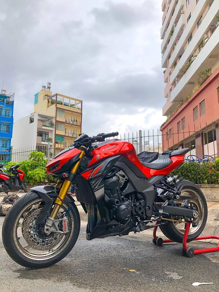 Kawasaki z1000 bản nâng cấp không hối thúc đẹp khó cưỡng trên đất việt