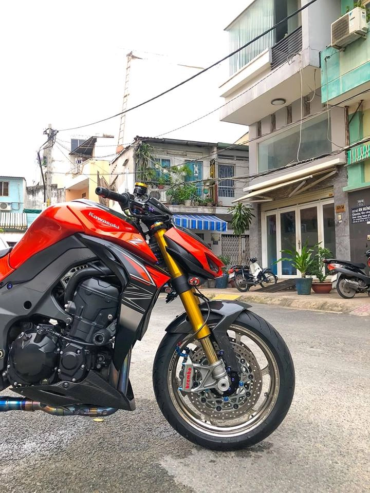 Kawasaki z1000 bản nâng cấp không hối thúc đẹp khó cưỡng trên đất việt