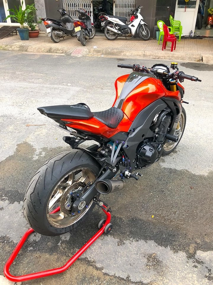 Kawasaki z1000 bản nâng cấp không hối thúc đẹp khó cưỡng trên đất việt