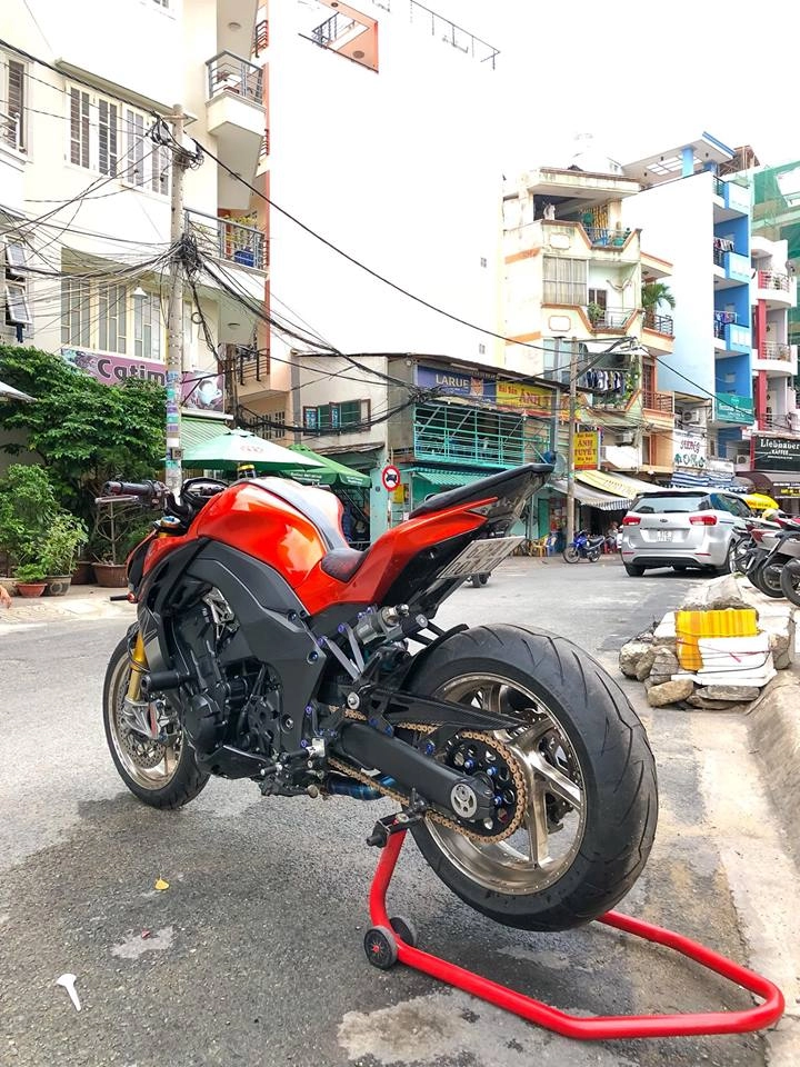 Kawasaki z1000 bản nâng cấp không hối thúc đẹp khó cưỡng trên đất việt