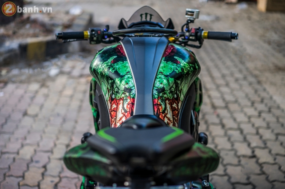 Kawasaki z1000 đầy đẳng cấp mang phong cách rust green