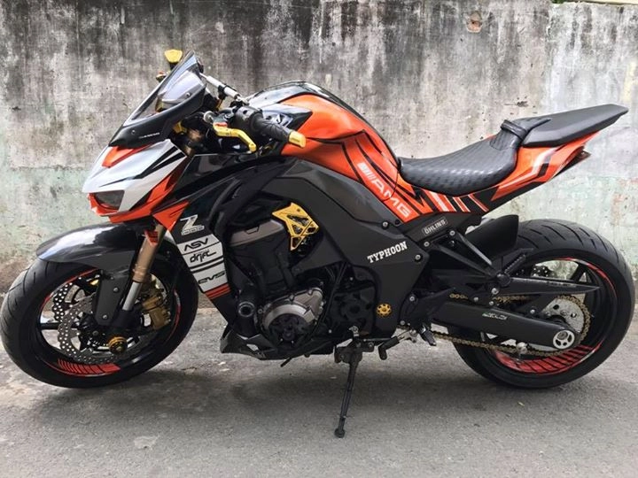 Kawasaki z1000 độ gần full option dmv đầy chất chơi