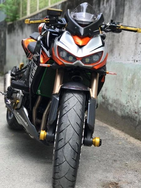 Kawasaki z1000 độ gần full option dmv đầy chất chơi