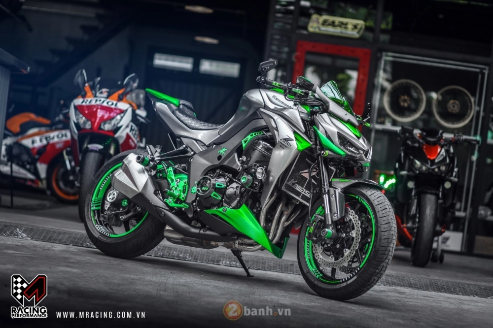 Kawasaki z1000 hoa khôi làng môtô có màn lột xác ấn tượng tại vn