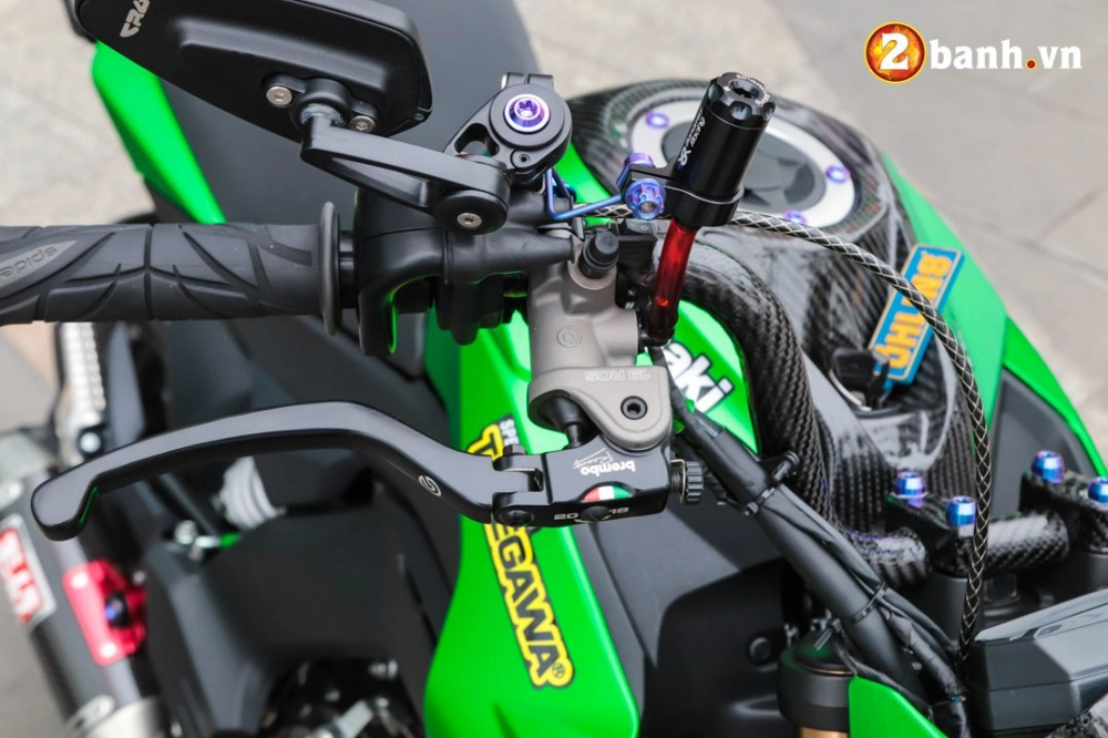 Kawasaki z125 độ từ trong ra ngoài đỉnh nhất đầu tiên tại việt nam