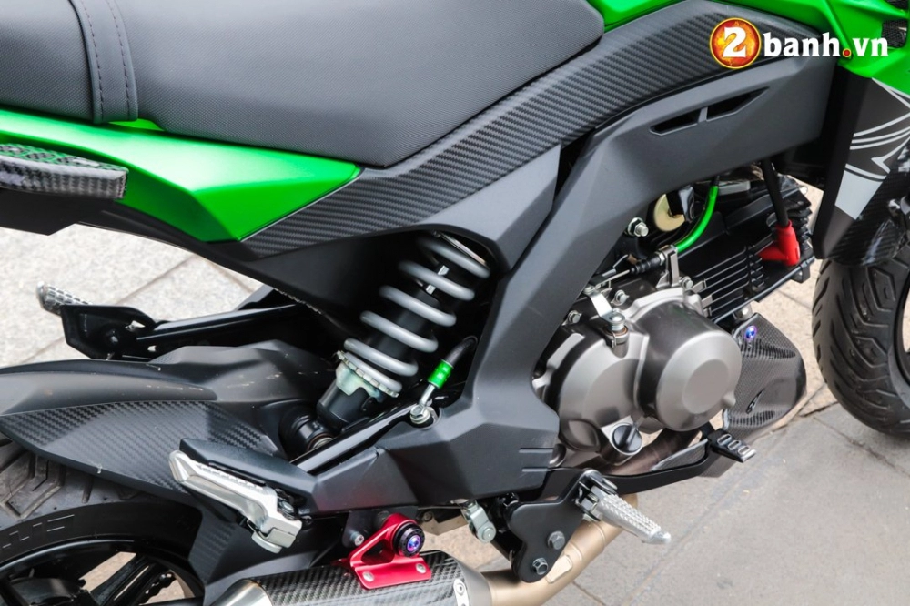 Kawasaki z125 độ từ trong ra ngoài đỉnh nhất đầu tiên tại việt nam