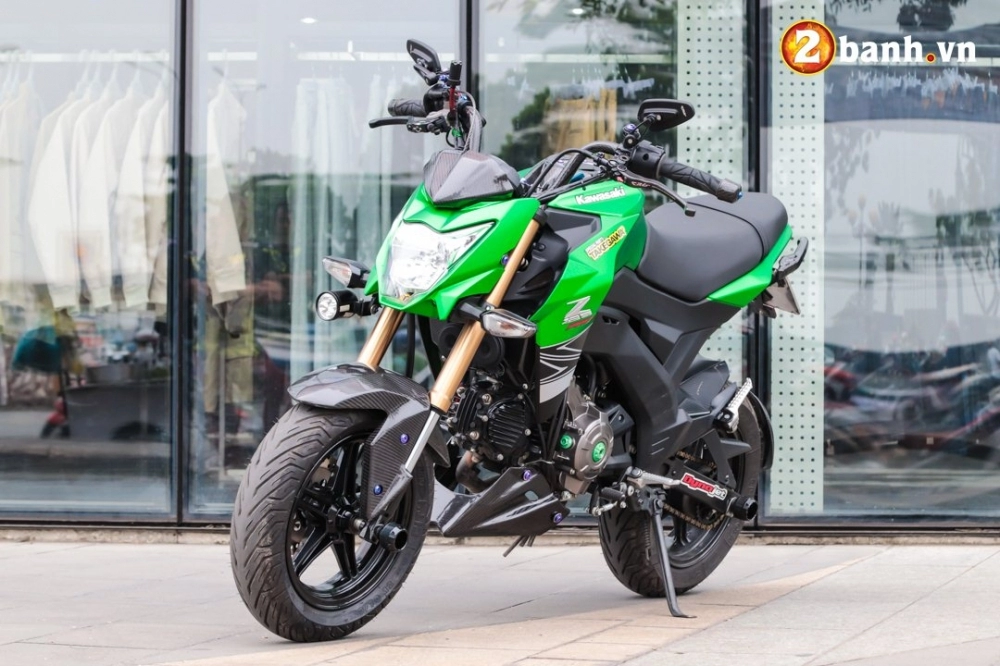 Kawasaki z125 độ từ trong ra ngoài đỉnh nhất đầu tiên tại việt nam