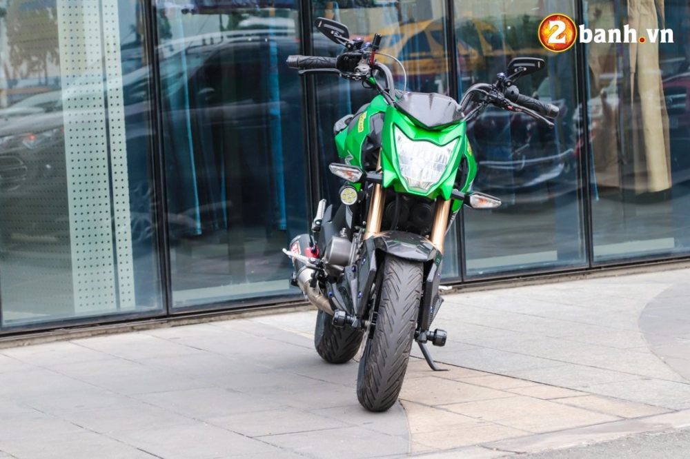 Kawasaki z125 độ từ trong ra ngoài đỉnh nhất đầu tiên tại việt nam