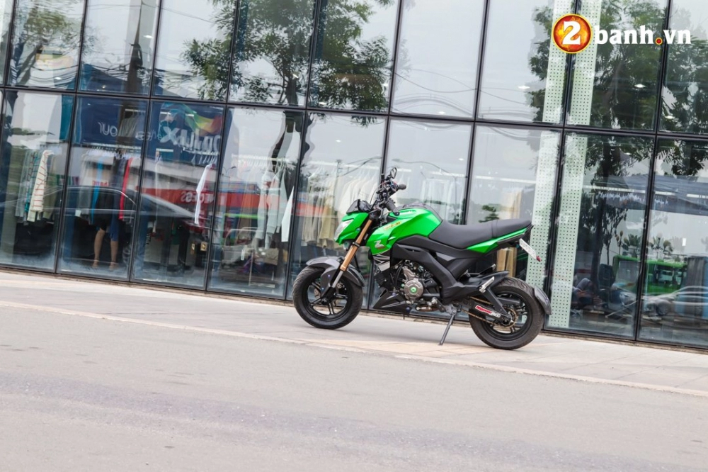 Kawasaki z125 độ từ trong ra ngoài đỉnh nhất đầu tiên tại việt nam