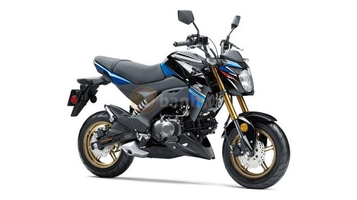 Kawasaki z125 pro 2018 bổ sung thêm màu sắc mới thể thao và bắt mắt hơn