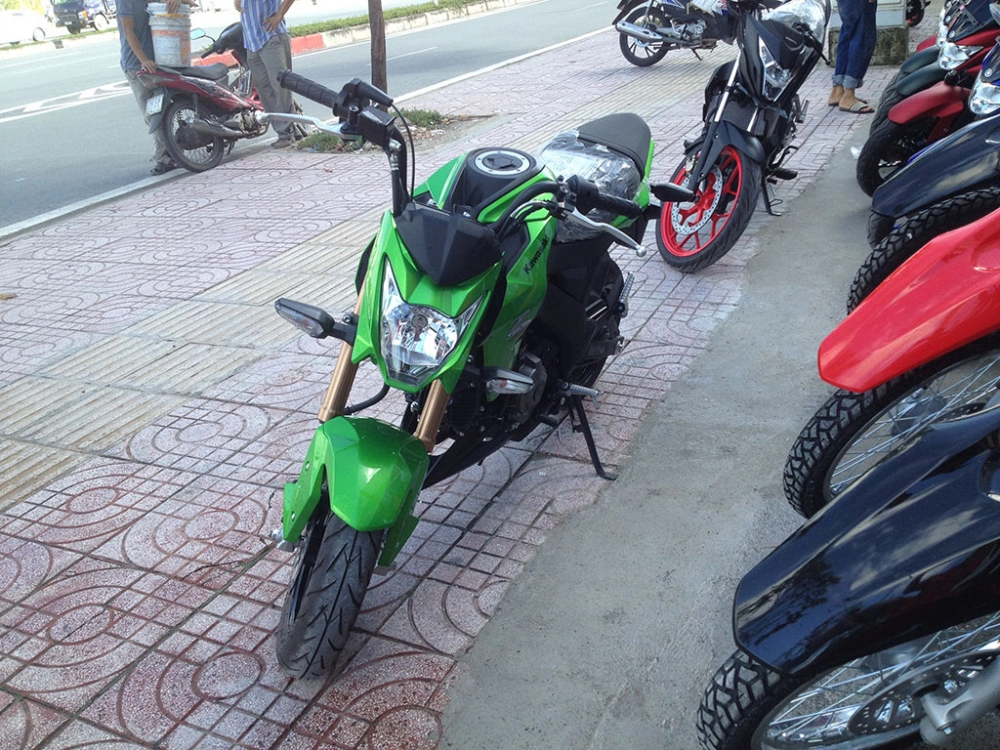 Kawasaki z125 pro biến thể minibike z1000