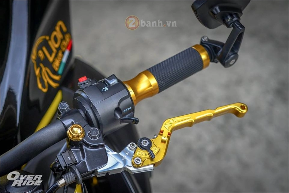 Kawasaki z300 độ nổi loạn cùng phong cách monster yellow