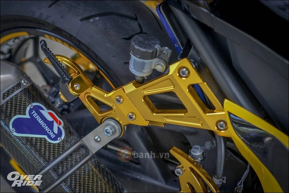 Kawasaki z300 độ nổi loạn cùng phong cách monster yellow