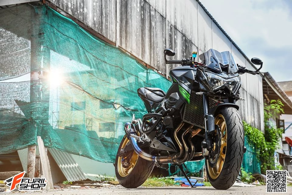 Kawasaki z800 bản nâng cấp đầy tính sáng tạo