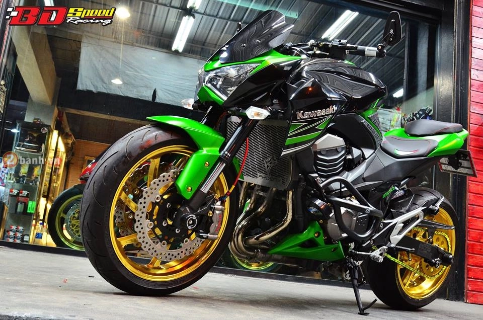 Kawasaki z800 độ đồ chơi hàng hiệu đầy hấp dẫn